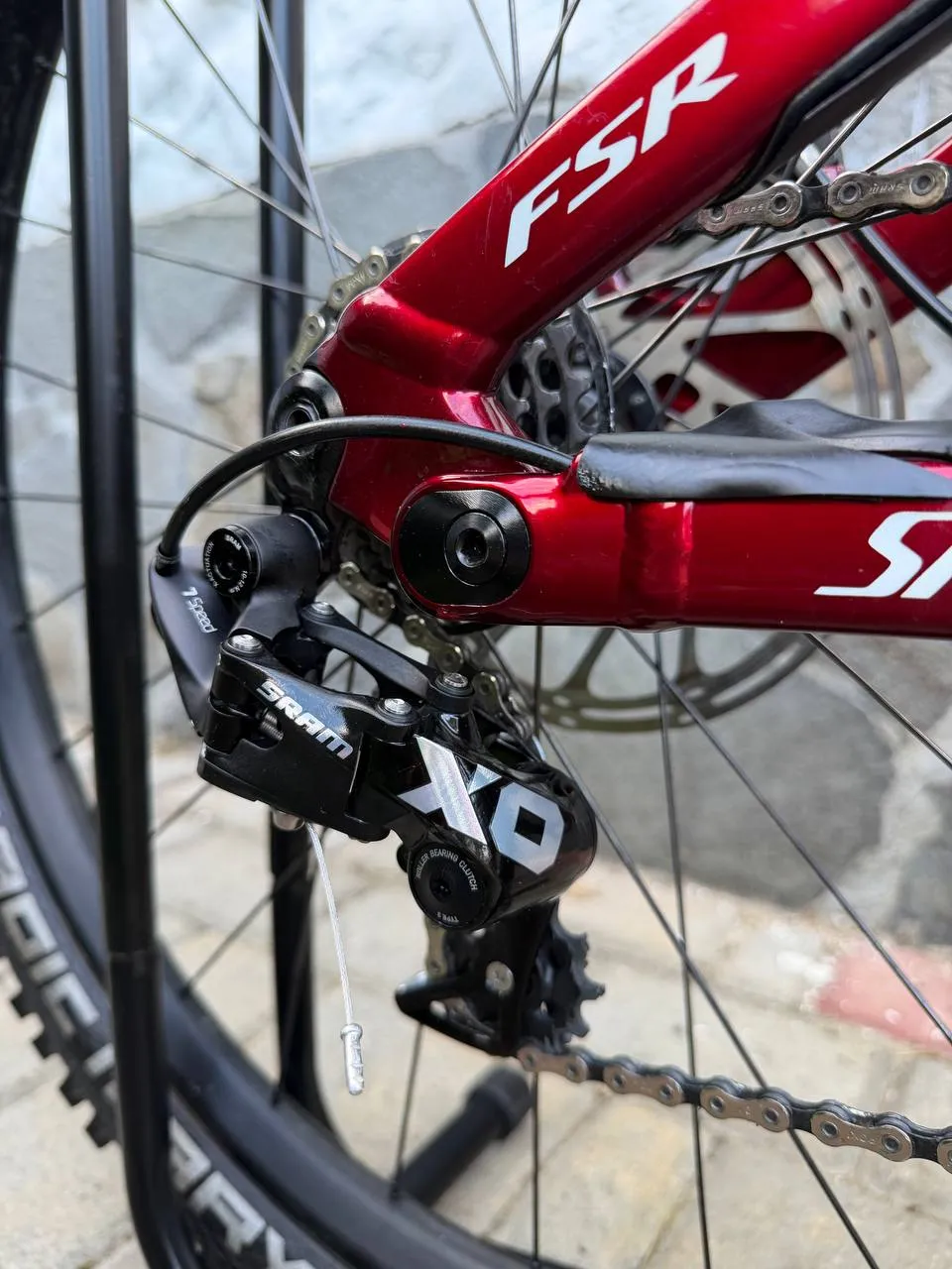Велосипед Specialized Demo Race M5 FSR 2021 + компоненти фото 9