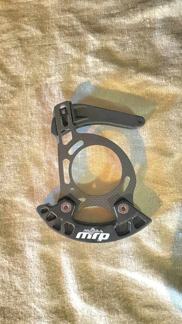 Заспокоювач MRP AMg Carbon + амортизатор Rock Shox Vivid Air + задній вілсет фото 2