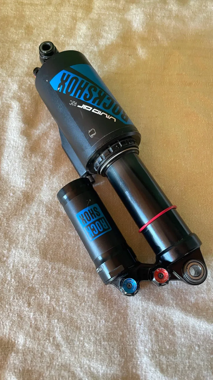 Заспокоювач MRP AMg Carbon + амортизатор Rock Shox Vivid Air + задній вілсет фото 4