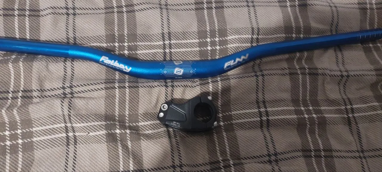 Кермо Funn Fatboy 785×31,8 30rise + винос Riderace 50mm фото 2