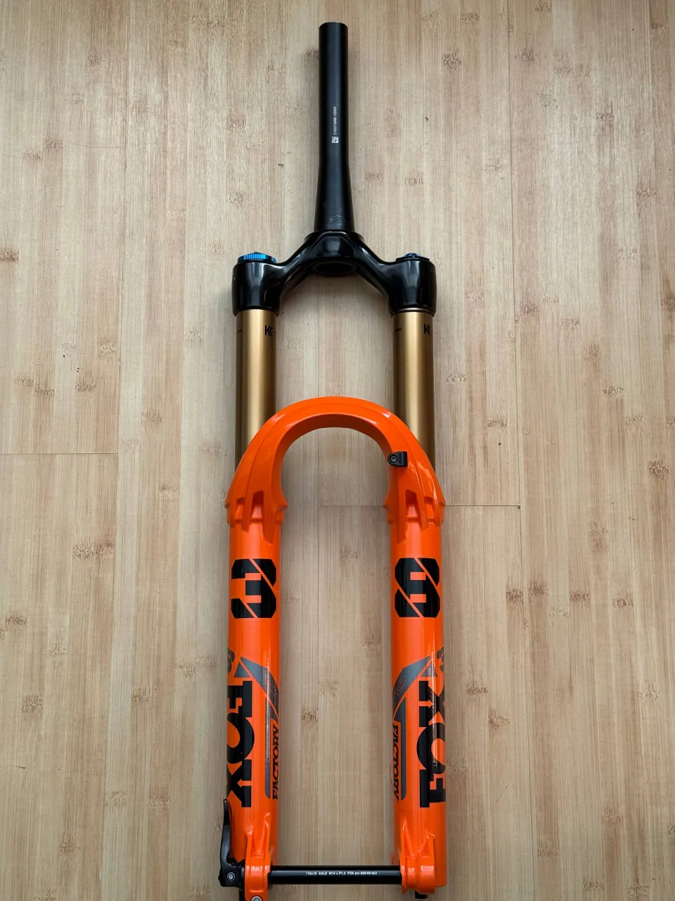 Fox 38 Grip2 Kashima вилка 27.5 170 мм фото 1