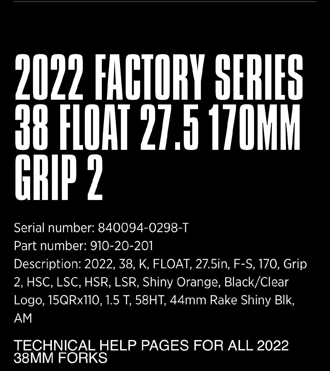 Fox 38 Grip2 Kashima вилка 27.5 170 мм фото 7