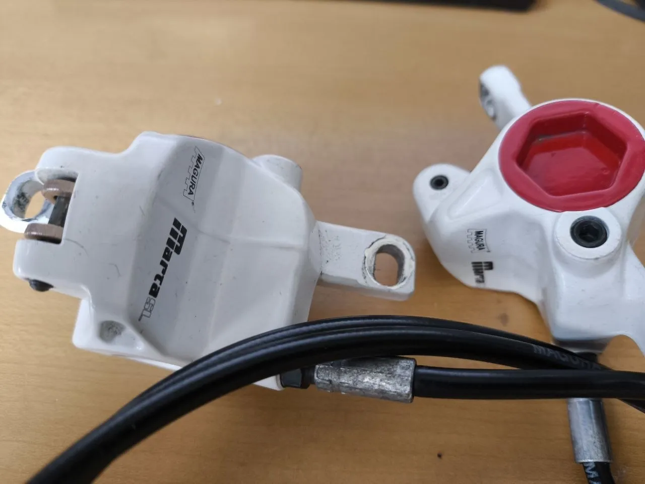 Гальма Magura Marta SL Magnesium карбон фото 3