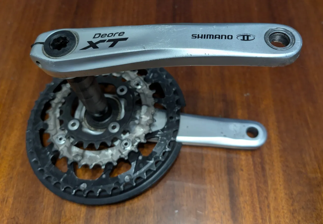 Шатуни Shimano XT FC-M770/771K фото 2
