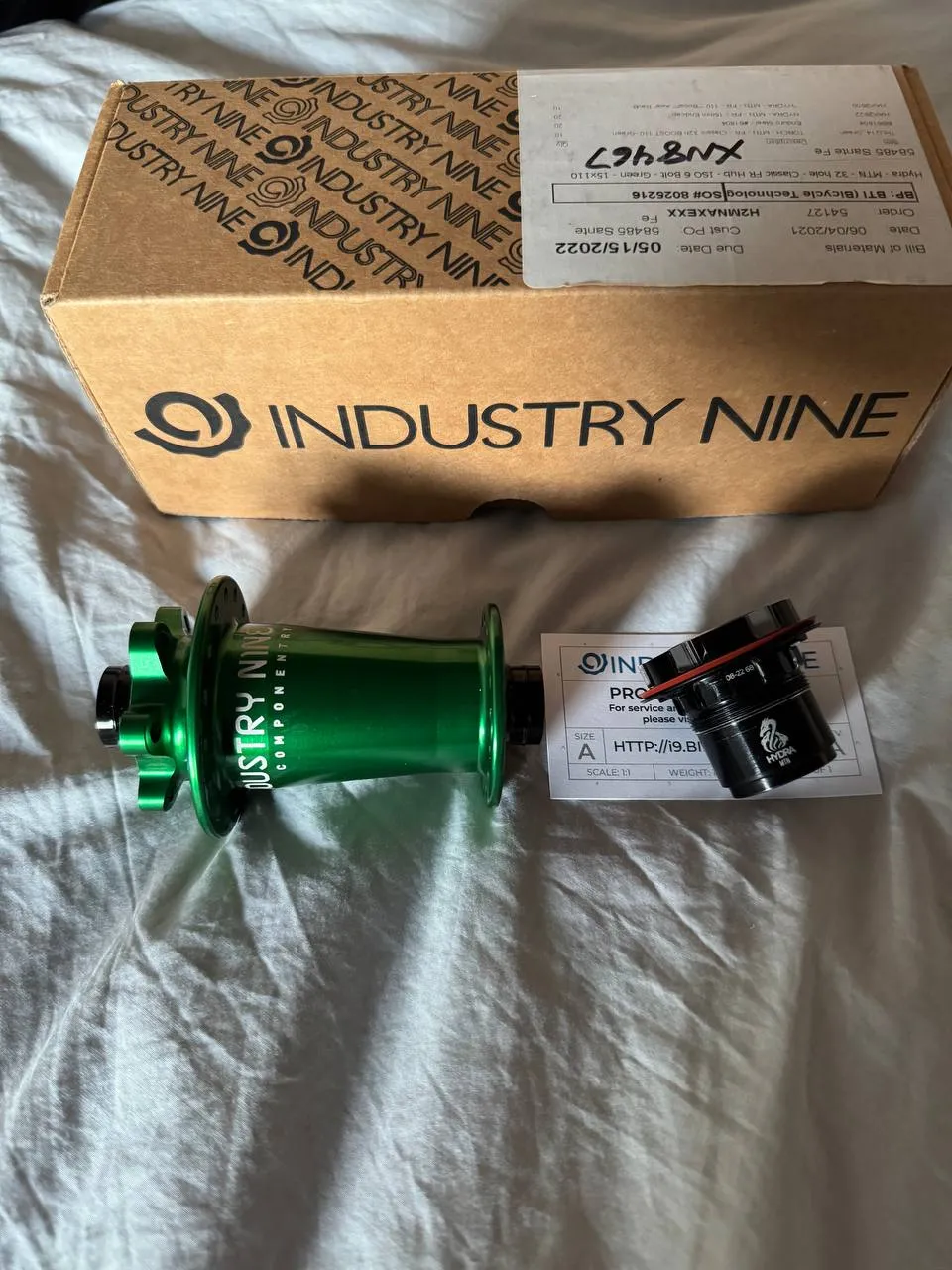 Втулка Industry Nine Hydra + барабан XD фото 3