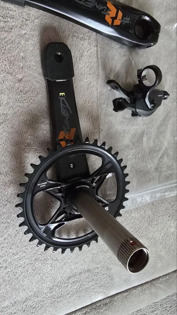 Шатуни Shimano Deore XT фото 1