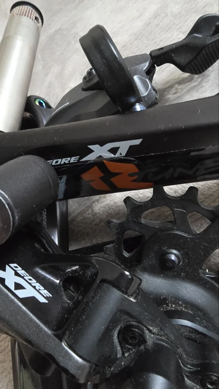 Шатуни Shimano Deore XT фото 5