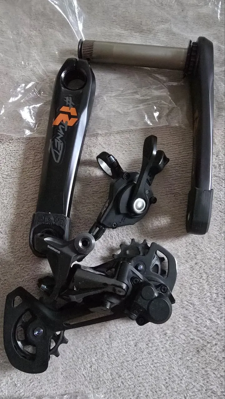Шатуни Shimano Deore XT фото 3