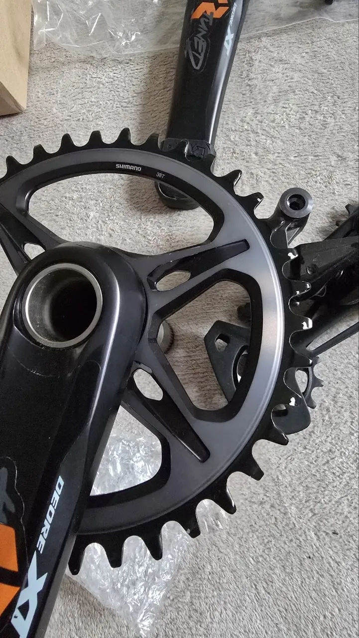 Шатуни Shimano Deore XT фото 6