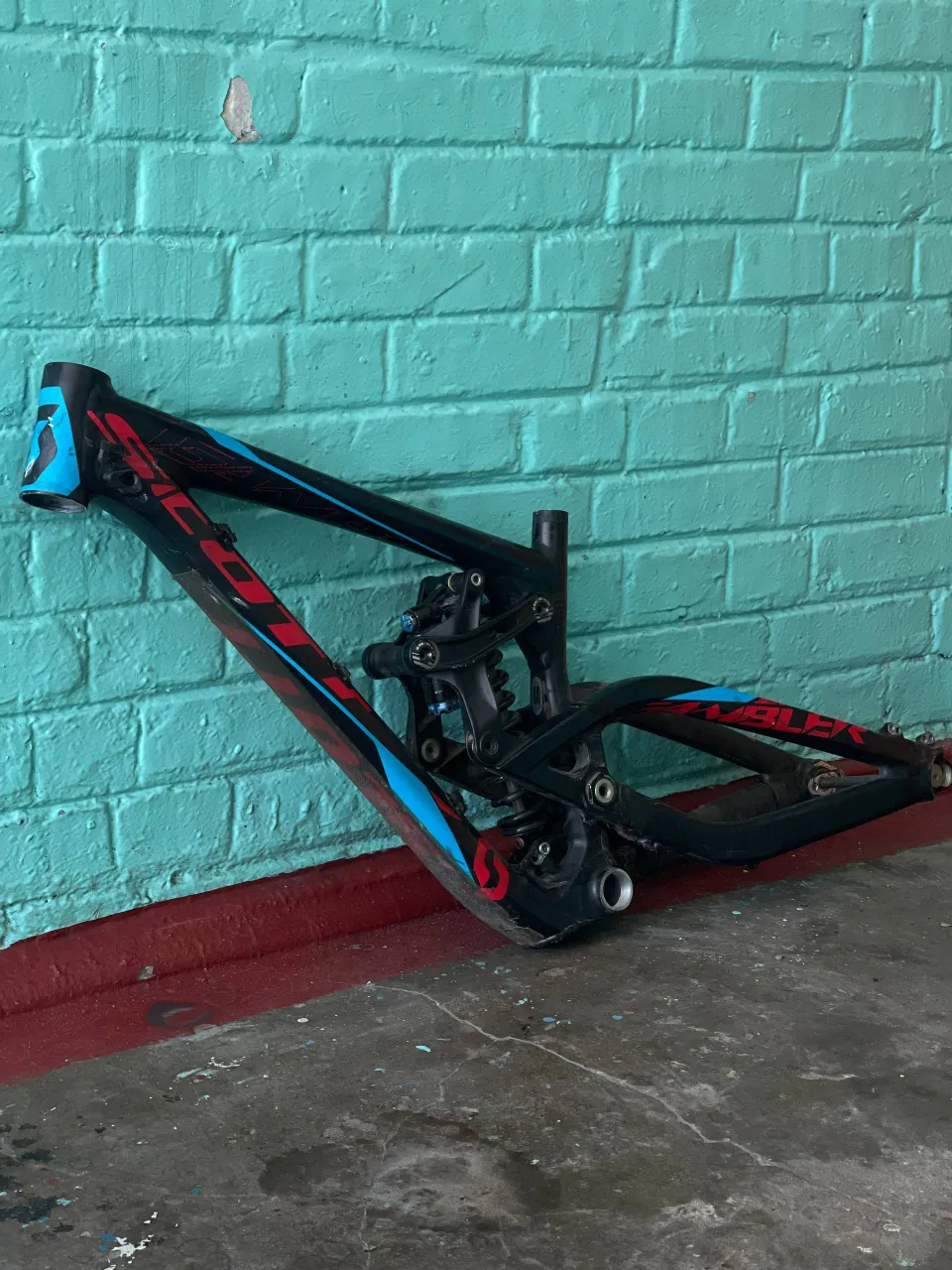 Рама Scott Gambler 30 + амортизатор Fox DHX RC4 фото 1