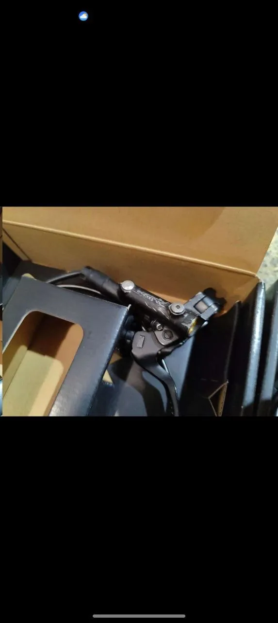 Гальма Shimano Saint M-820 на Hope Tech 3 X4 orange-bronze фото 3