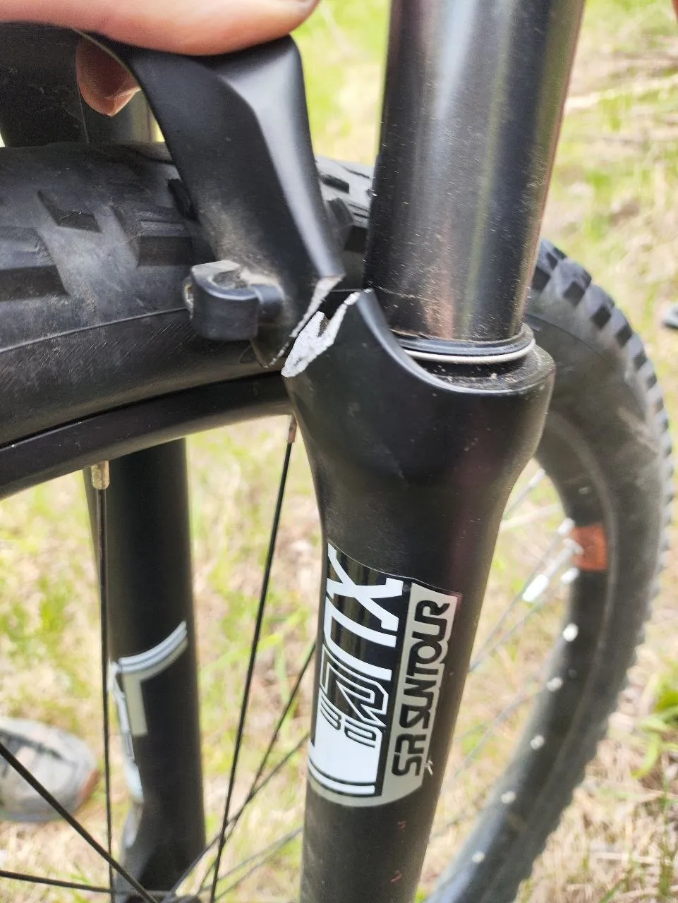 Вилка SunTour XCR 32 фото 2
