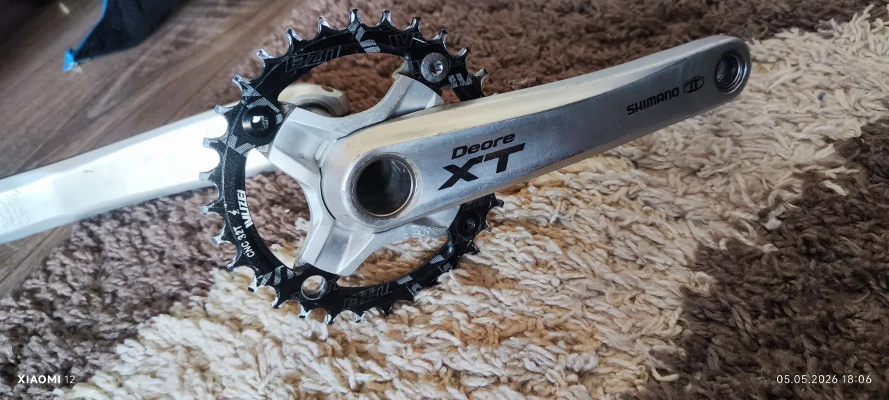 Шатуни Shimano Deore XT 32T + педалі фото 7