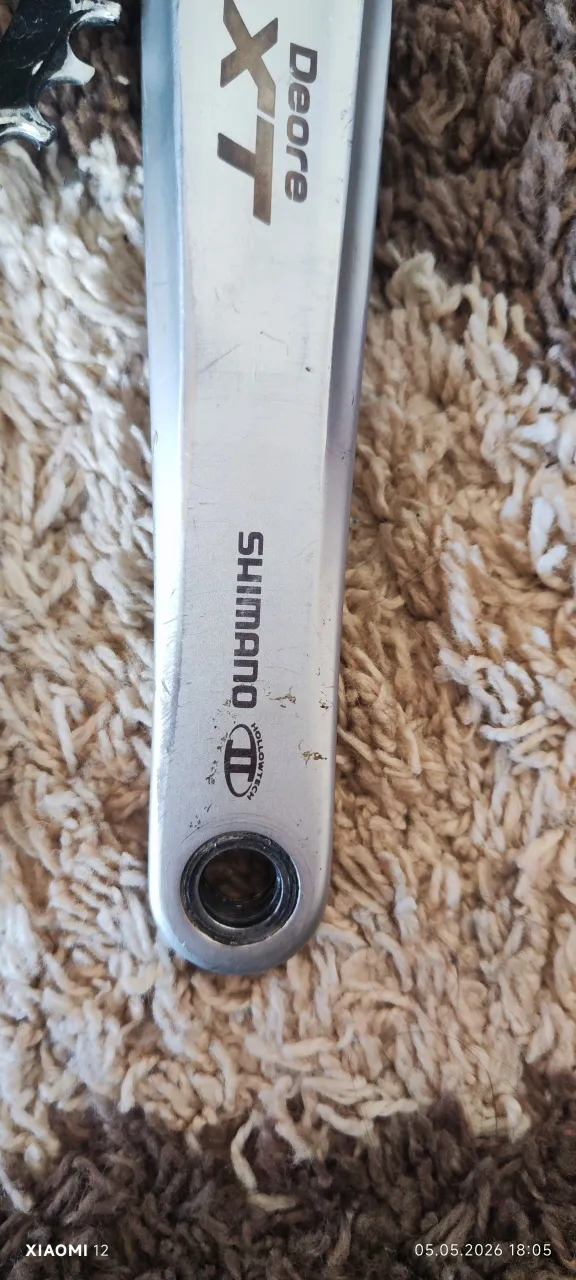 Шатуни Shimano Deore XT 32T + педалі фото 4