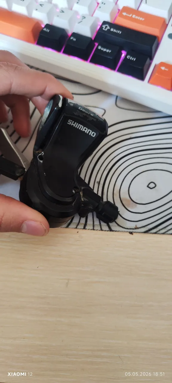 Манетка Shimano Deore XT фото 4