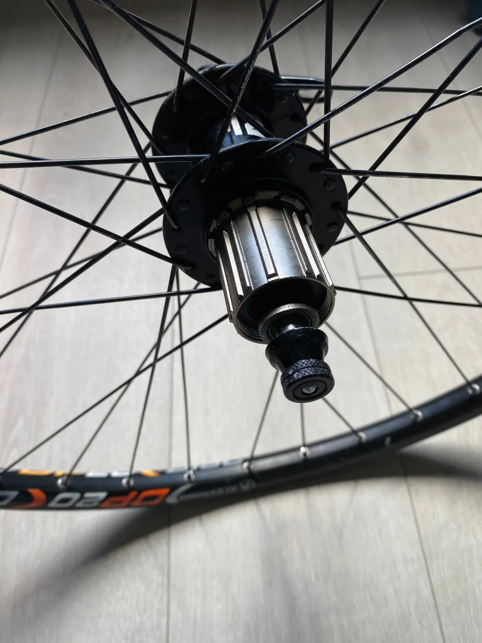 Заднє колесо 26" Alex Rims + Novatec D042 фото 5