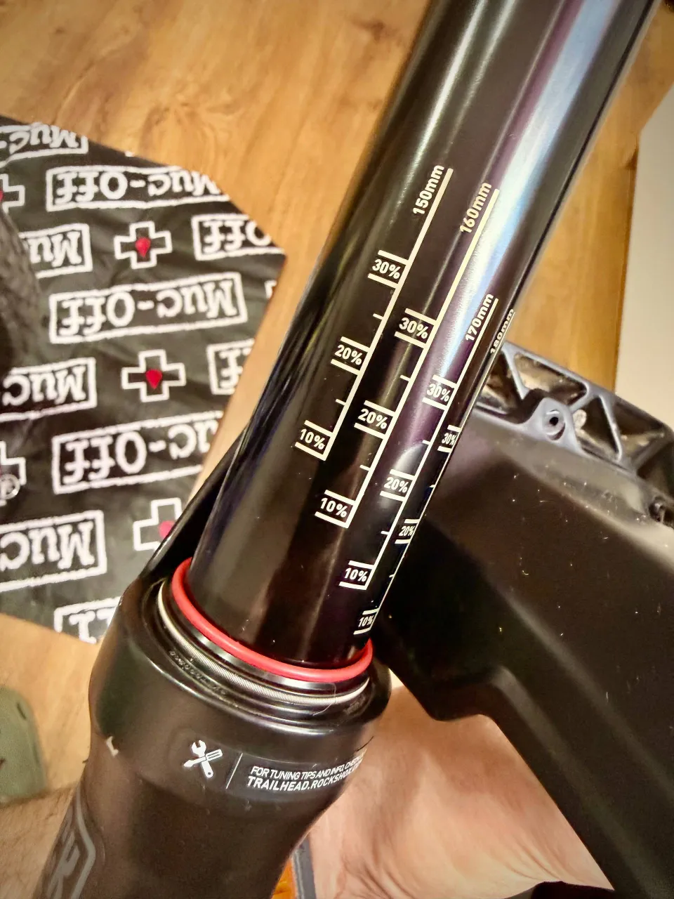 Передня вилка RockShox Domain 180 фото 8