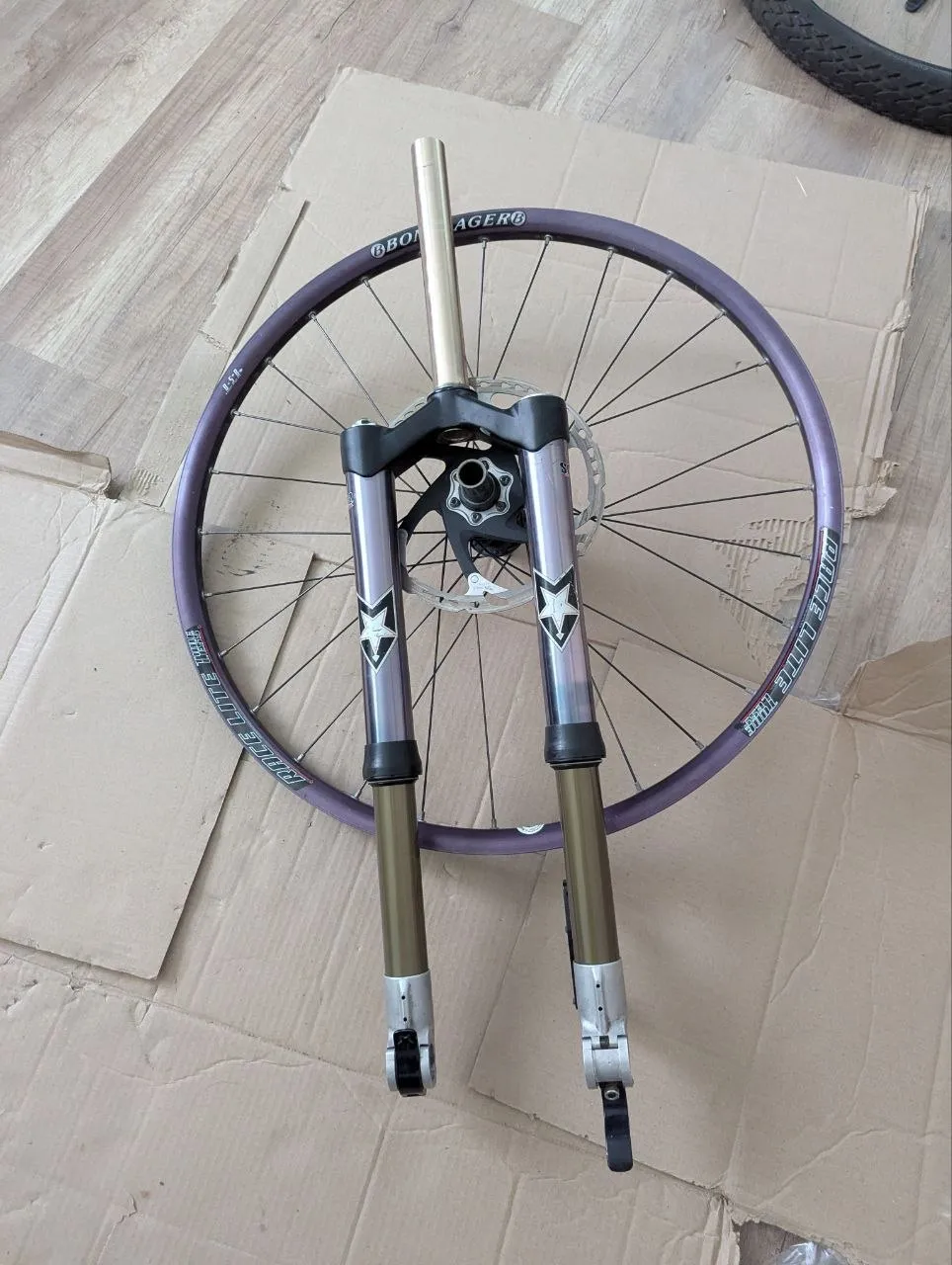 Вилка Maverick SC32 125 мм + колесо Bontrager фото 1