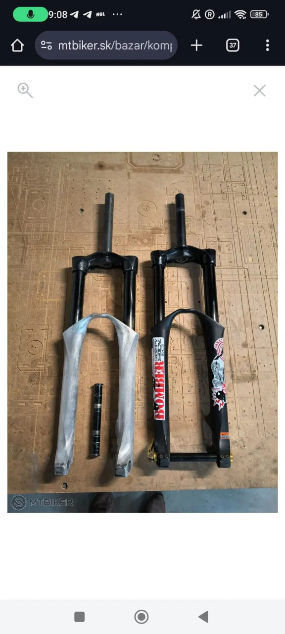 Вилка Marzocchi Bomber, RockShox Totem, RockShox Domain фото 3