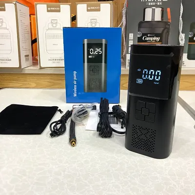 Портативний акумуляторний компресор VC-027
