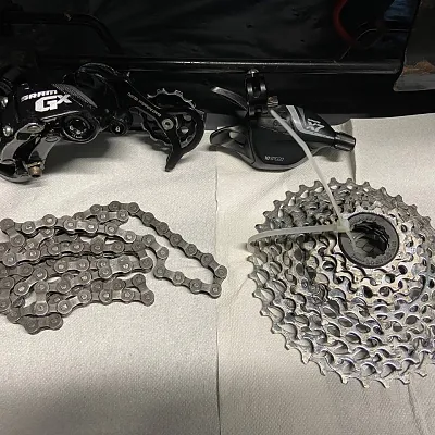 Трансмісія Sram 10 швидкостей
