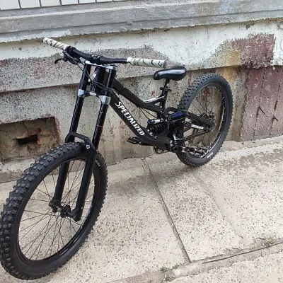Шатуни Truvativ Descendant BB30 + сідло Kench BSD Pivotal + винос Spank + перемикач Shimano + касета + ротори + колеса M