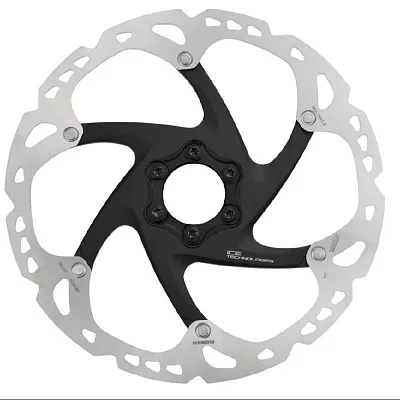 Ротори Shimano 203 і 180 мм з павуками