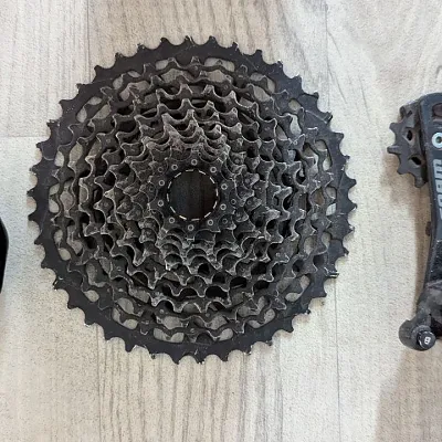 Перемикач Sram X01 Type 2.1 + манетка Sram X01 + касета Sram PC-1130