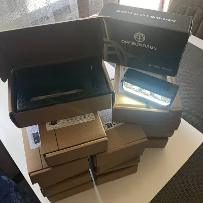 Велосипедні фари EOS610 3LED 900lm