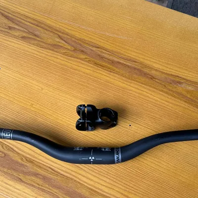 Кермо Nukeproof 760mm + винос + гріпси WTB