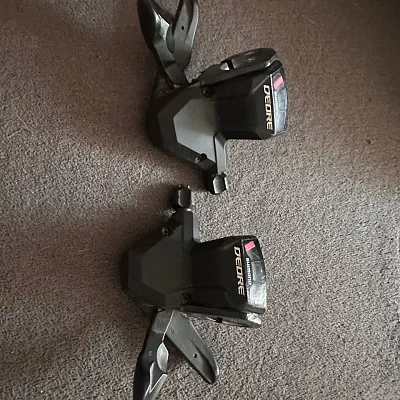 Манетка Shimano Deore передня + задня
