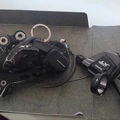 Шатуни E*Thirteen TRS + перекидка Shimano XT M8000