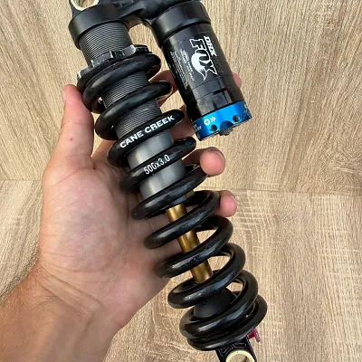 Задній амортизатор Fox DHX RC4 Kashima 240x76 + пружина Cane Creek 500x3.0