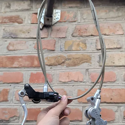 Втулка Shimano Zee + рама Eastern Elements + гальма Hope XC4 + пружини Rock Shox та ін.