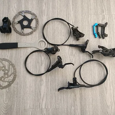 Велозапчастини Shimano (Deore, XT, Zee), Bontrager та інструмент