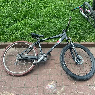 Рама drug leader fox fr dirt + вилка rock shox totem coil + колесо переднє