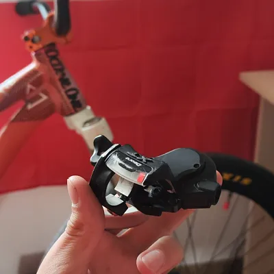 Манетка Shimano Deore XT передня 3 швидкості