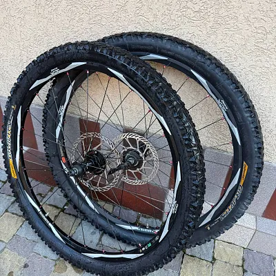 Вілсет 26 Shimano Deore XT з покришками Continental Gravity