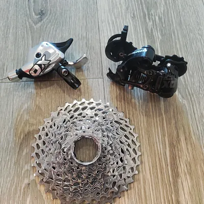 Трансмісія SRAM X0 перемикач + кассета 10 швидкостей