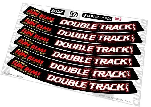 Наклейки Sun Rims Double Track 24