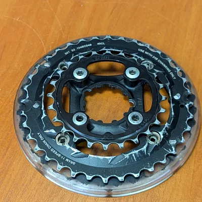 SRAM pavuk Direct Mount 3-bolt + зірки 2x11 + рокрінг Gamut