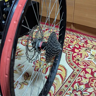 Колесо заднє 26 Weiman DH 39 + касета SRAM