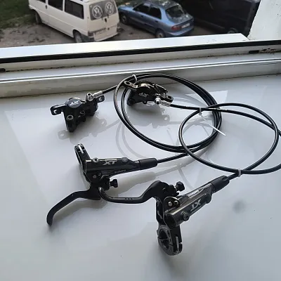 Гальма Shimano Deore XT M8000 поршневі (комплект 2 шт)