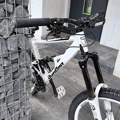 DunCon Tosa Inu 2004 downhill велосипед, Marzocchi Bomber 66 rv, Fox FLOAT DPS
