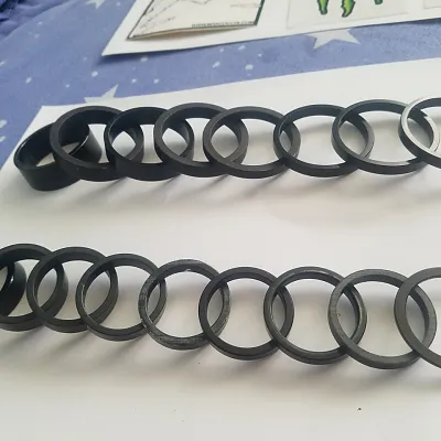 Кільця 1,1/8–1,5 + Рульова 1,1/8 + Ротори + Болтики Sram