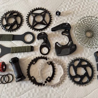Зірочка + каретка + успок Garbaruk, Sram, E13, MRP та ін.