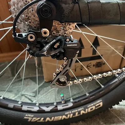 Манетка та перекидка Shimano Deore 10-speed Shadow+