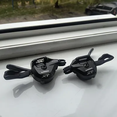 Втулка задня Shimano Tourney FH-TX505 + Перемикачі тригерні Shimano Deore XT M8000