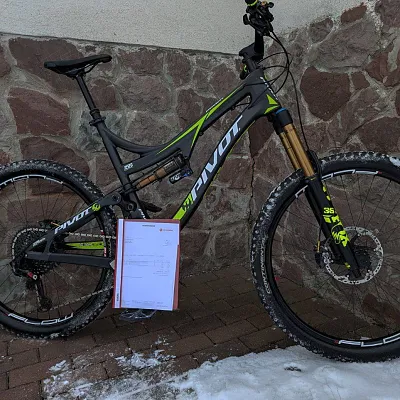 Велосипед Pivot March 6 XL 27.5 full carbon