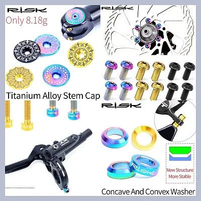 Титанові комплектуючі Risk набір 17 позицій